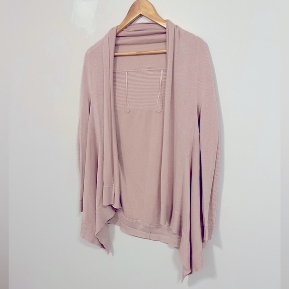 Lululemon Cashlu Knit Wrap Pink Bliss - Picture 8 of 15